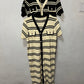 Vivian Striped Knit Dress