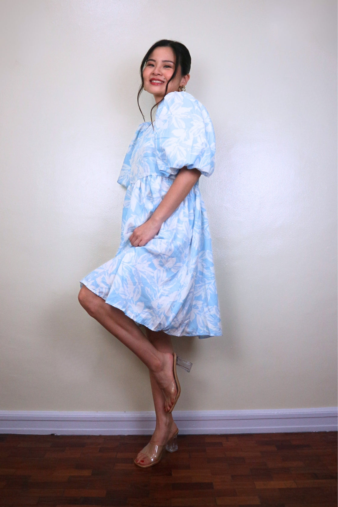 Harleen Printed Mini Dress