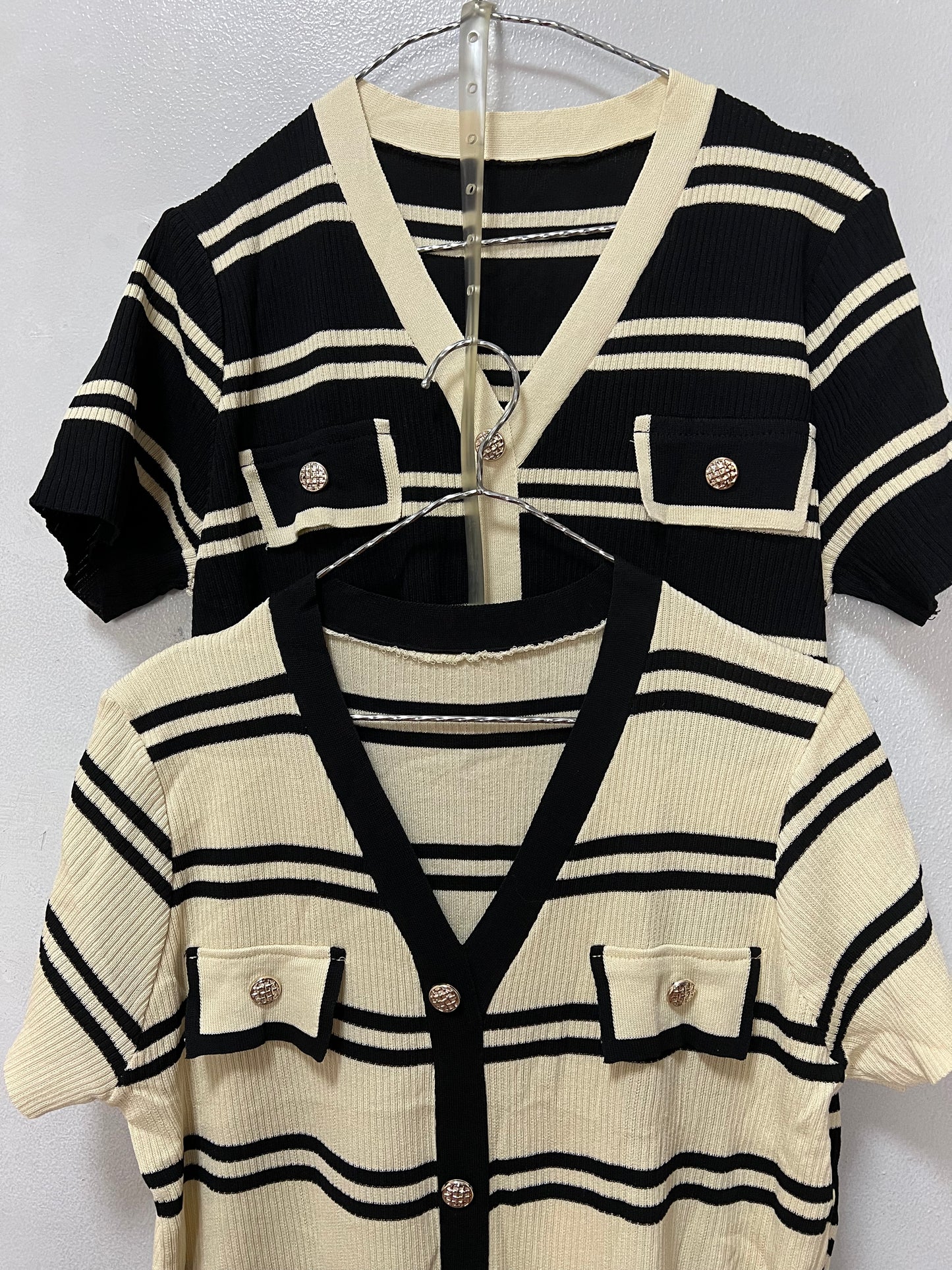 Vivian Striped Knit Dress