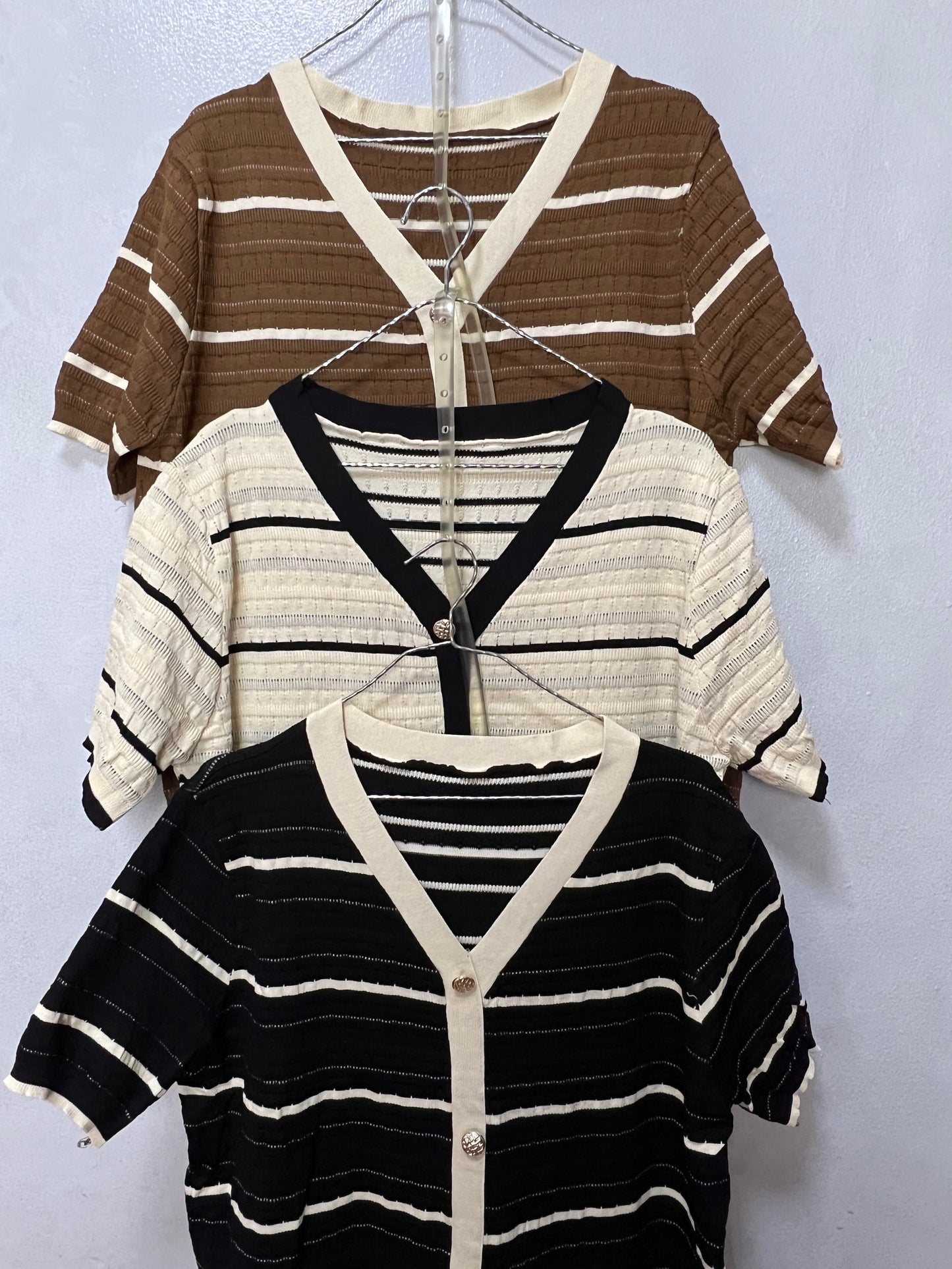 Hailey Striped Knit Dress