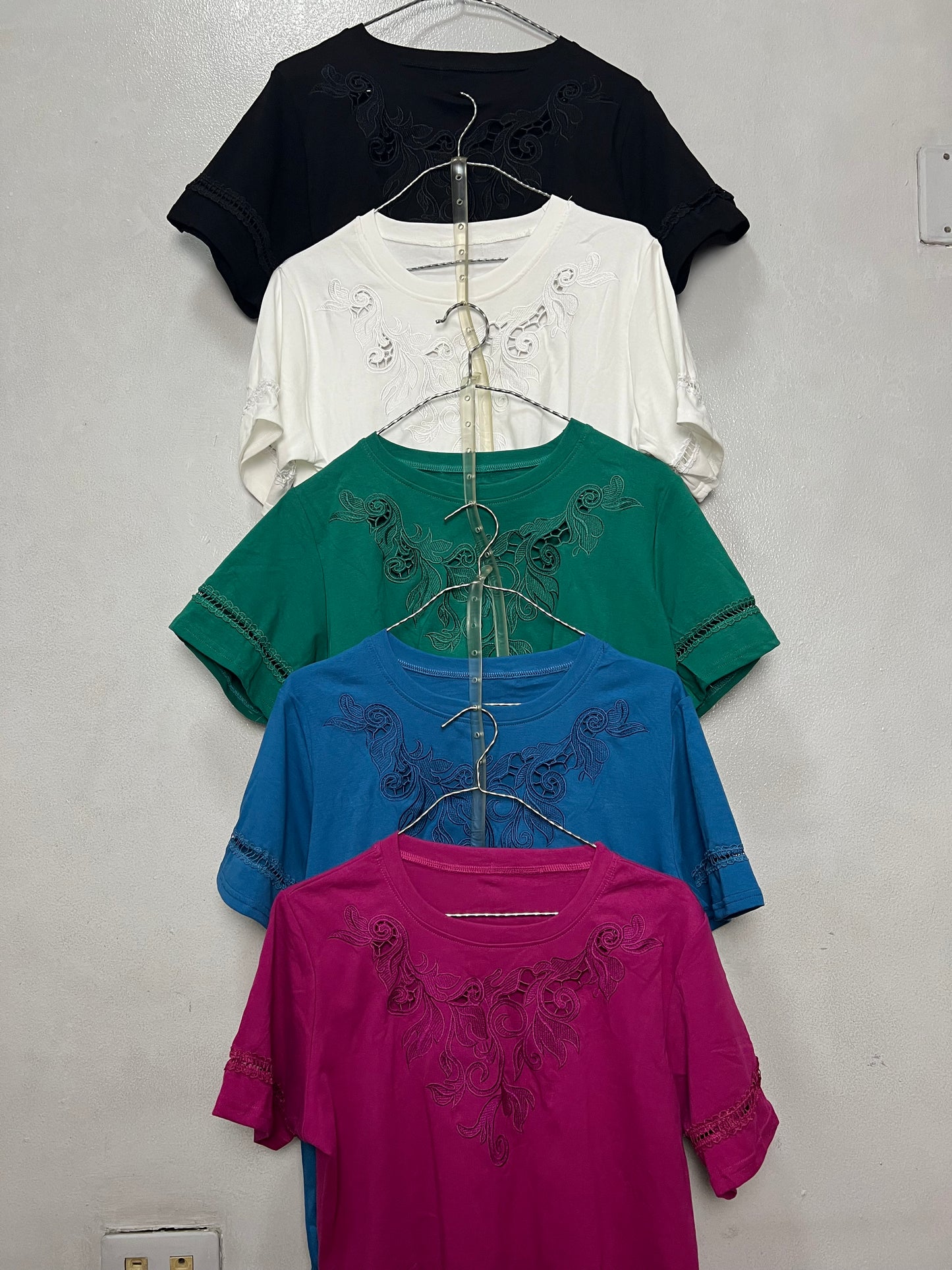 Viola Embroidered Tops