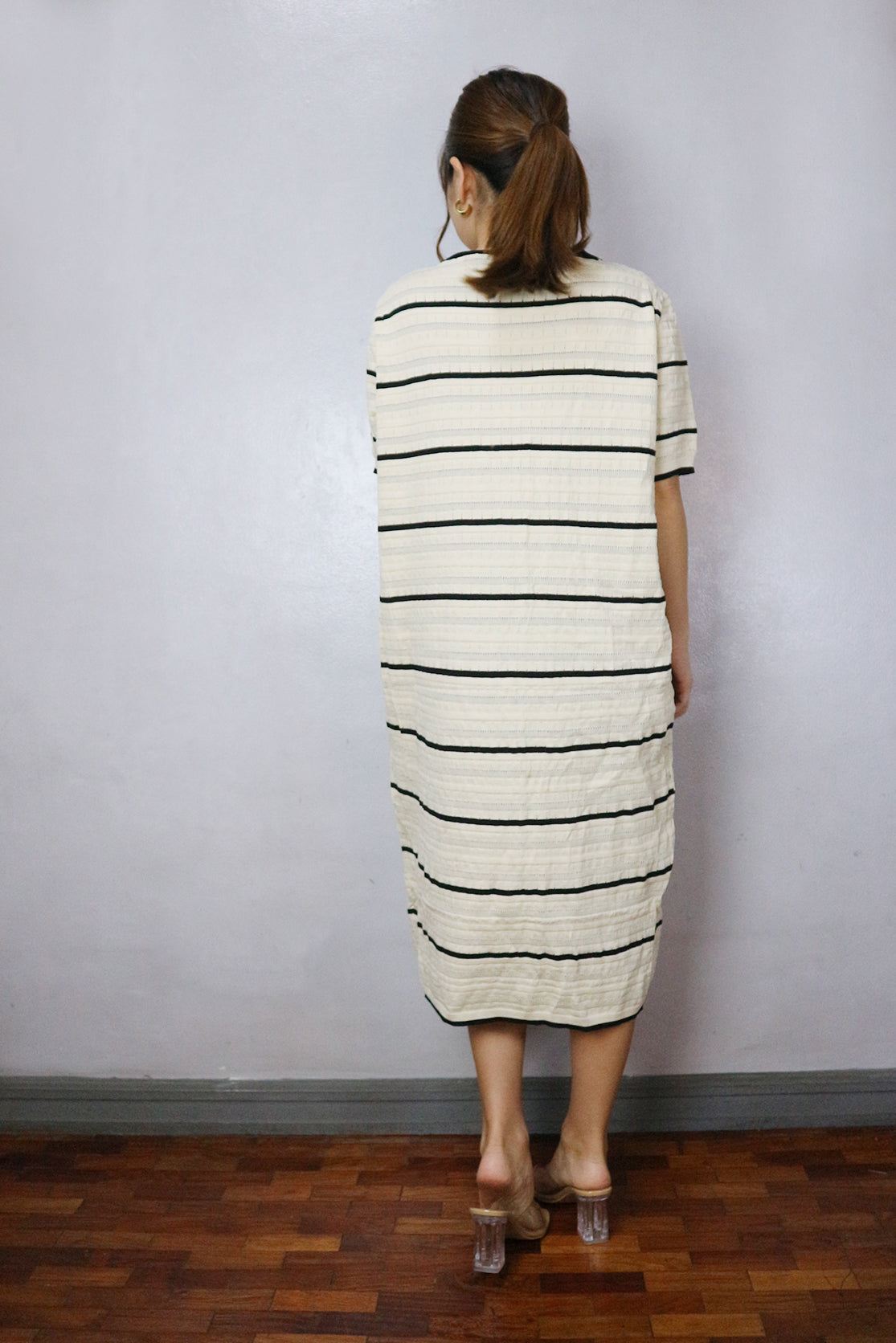 Hailey Striped Knit Dress