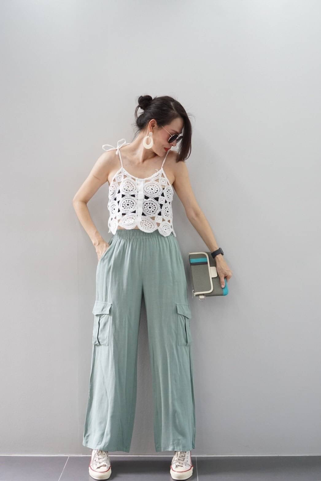 Lucita Linen Cargo Pants