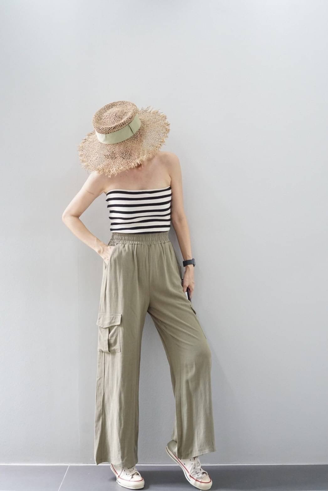 Lucita Linen Cargo Pants