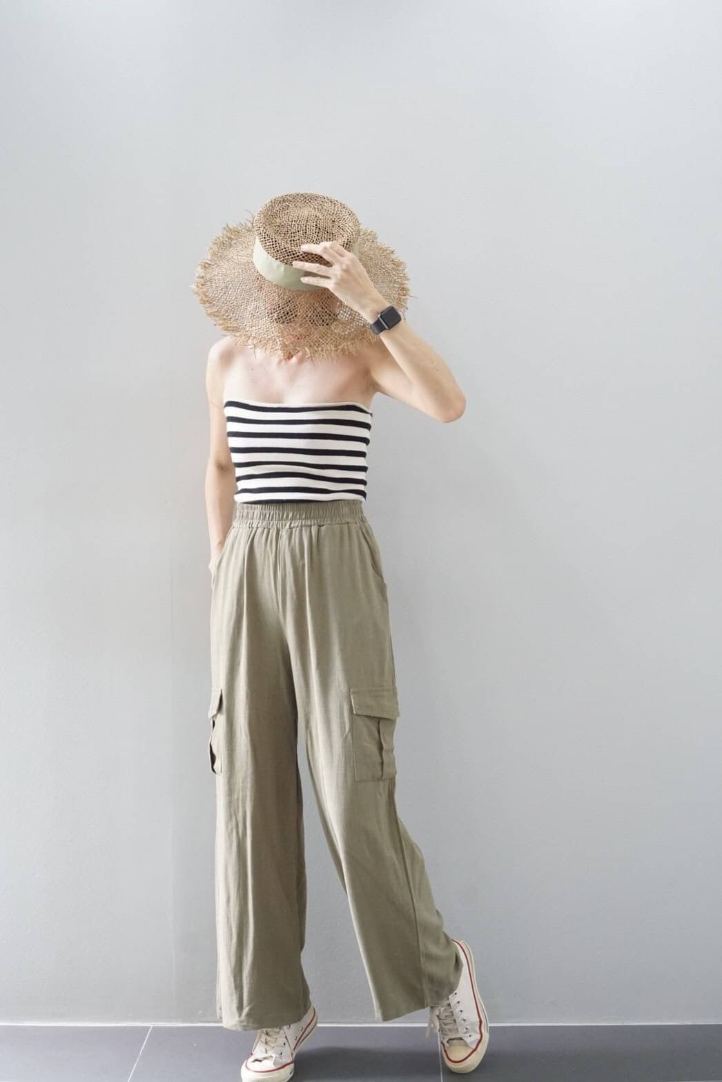 Lucita Linen Cargo Pants