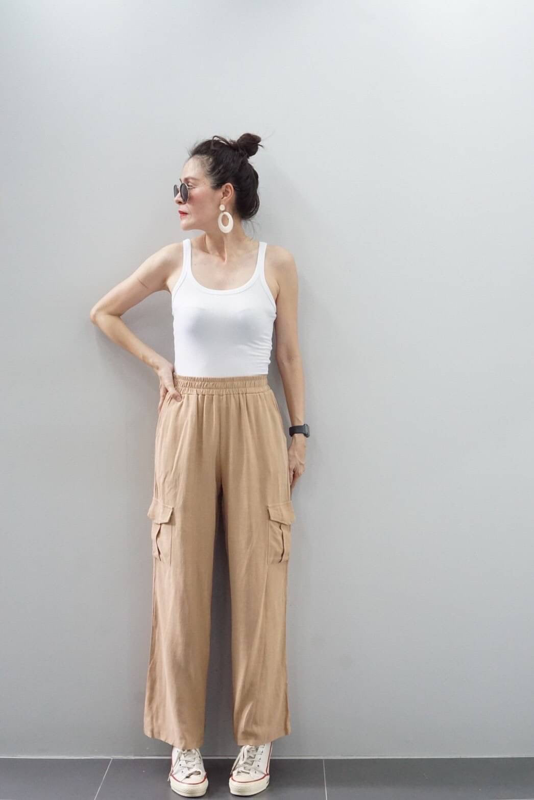 Lucita Linen Cargo Pants