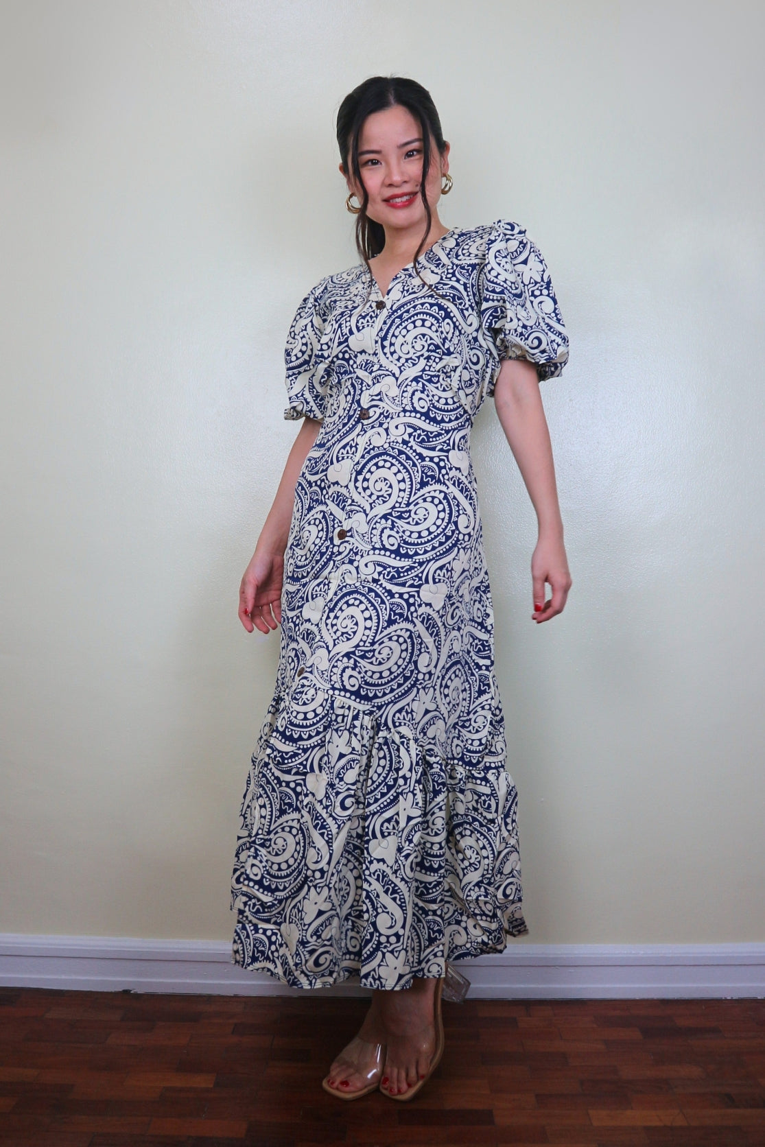 Mae Printed Maxi Dress