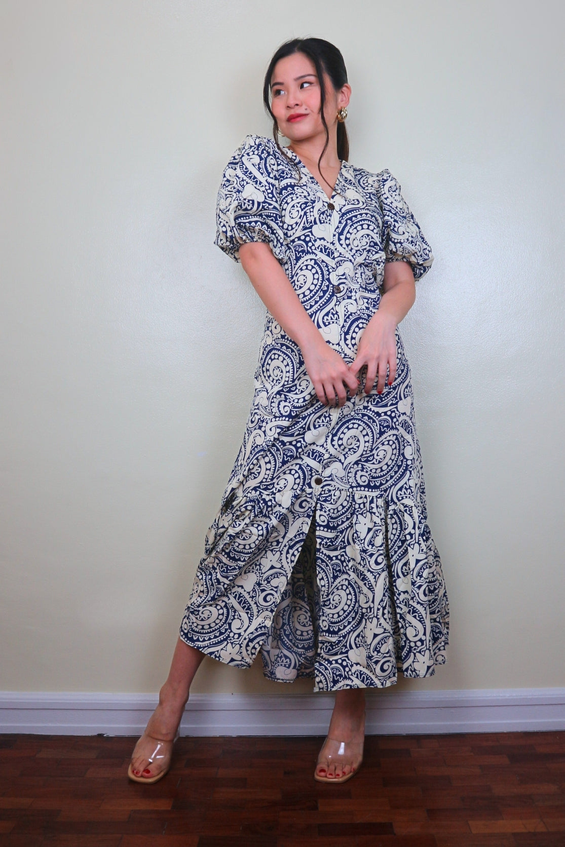 Mae Printed Maxi Dress