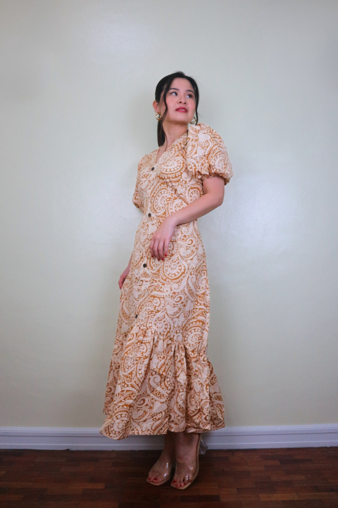 Mae Printed Maxi Dress