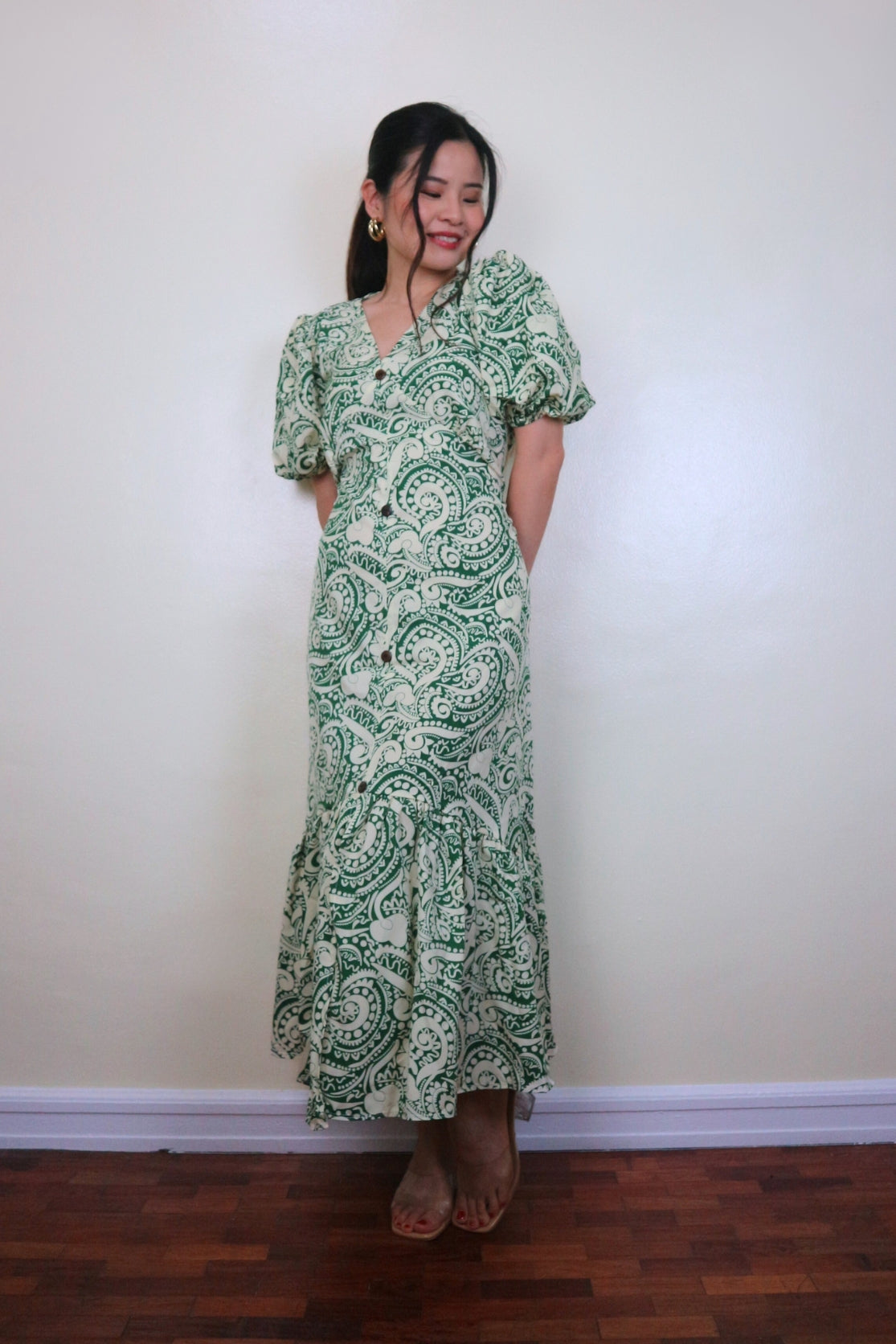 Mae Printed Maxi Dress