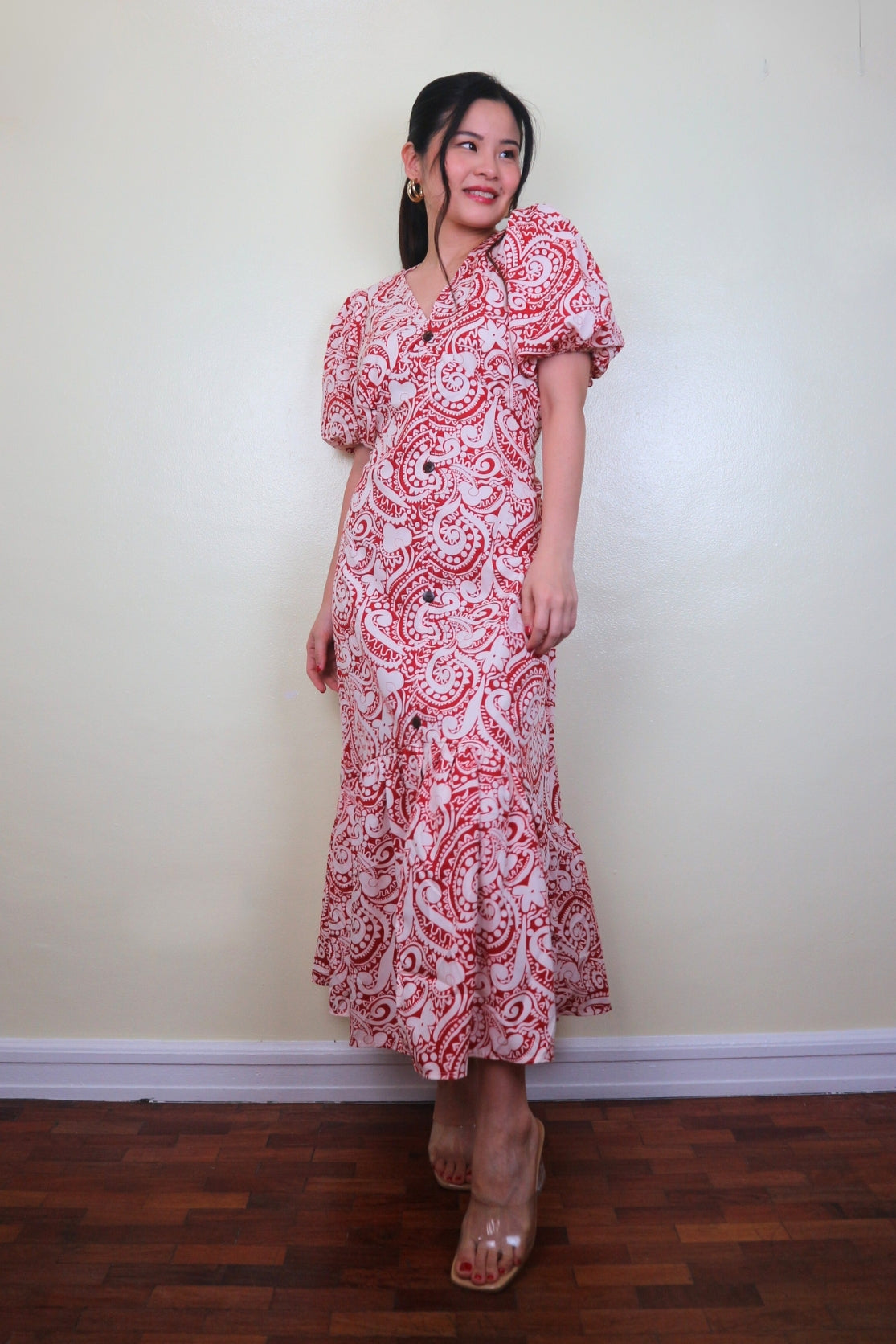 Mae Printed Maxi Dress