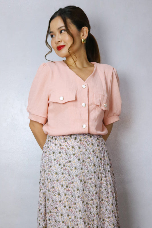 Mylene Button-down Tops