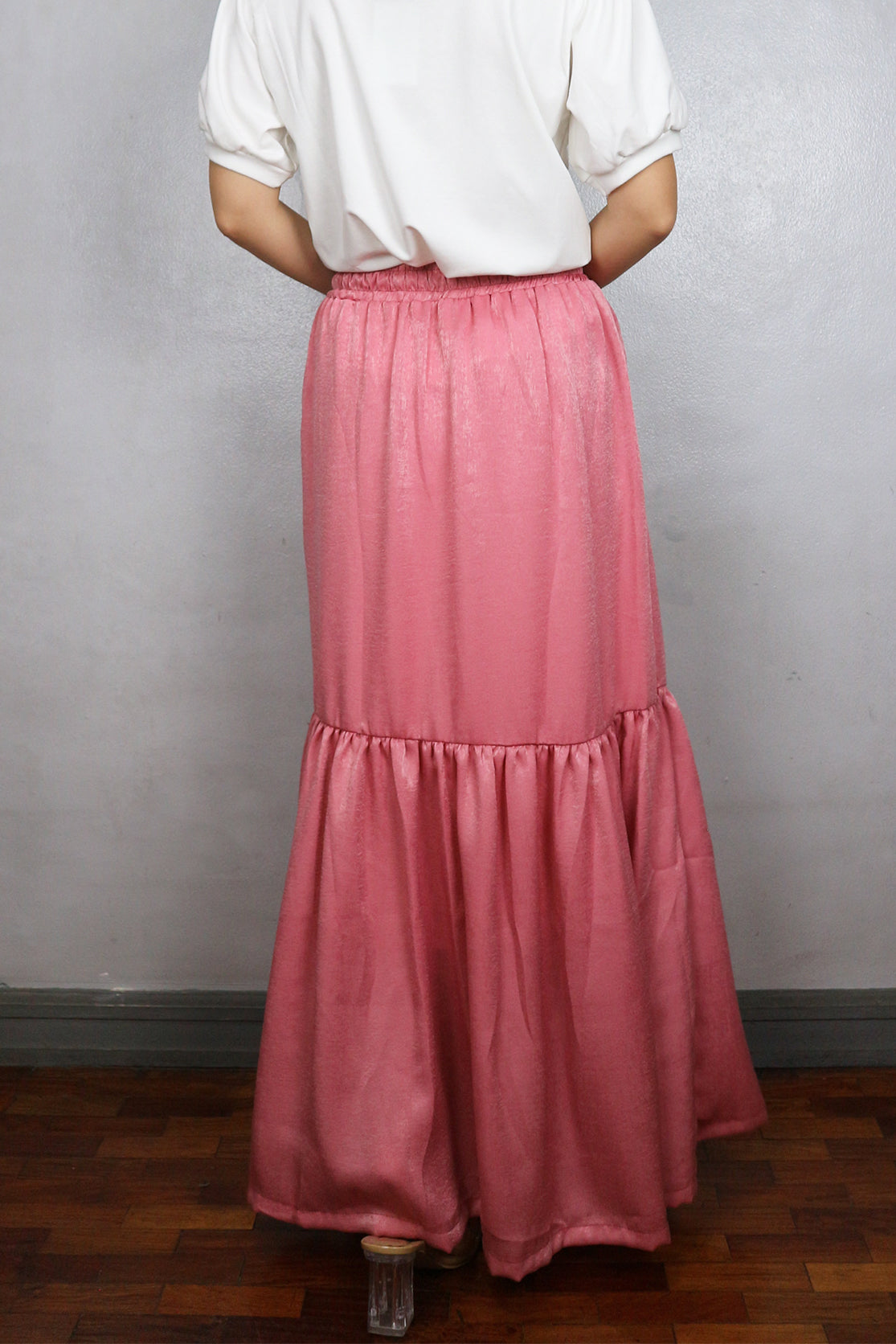 Satin Maxi Skirt