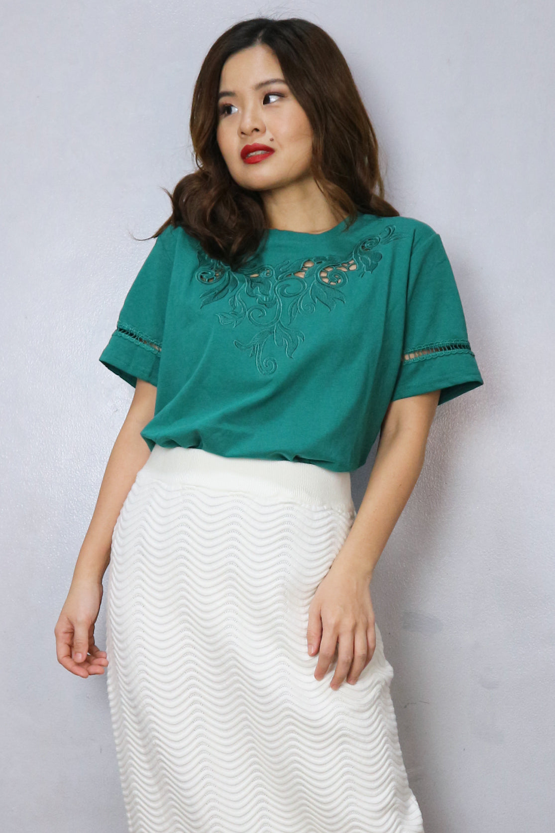 Viola Embroidered Tops