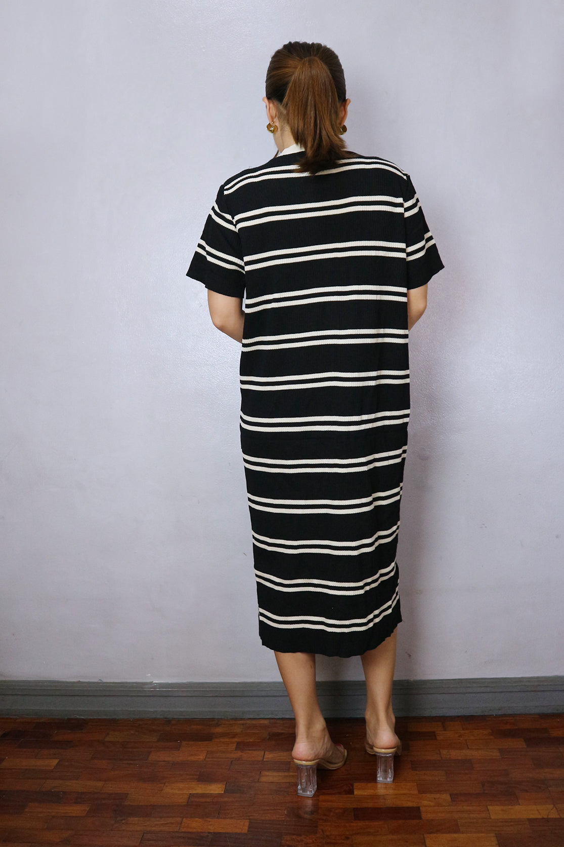 Vivian Striped Knit Dress