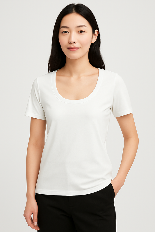 Sam Scoop neck top