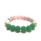 Gems Rose Quartz, Howlite, Aventurine Love gemstone bracelet