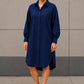 Roxanne Longsleeve Polo Dress