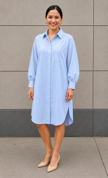 Roxanne Longsleeve Polo Dress