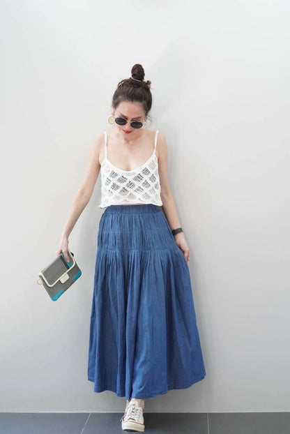 Doreen Denim Skirt