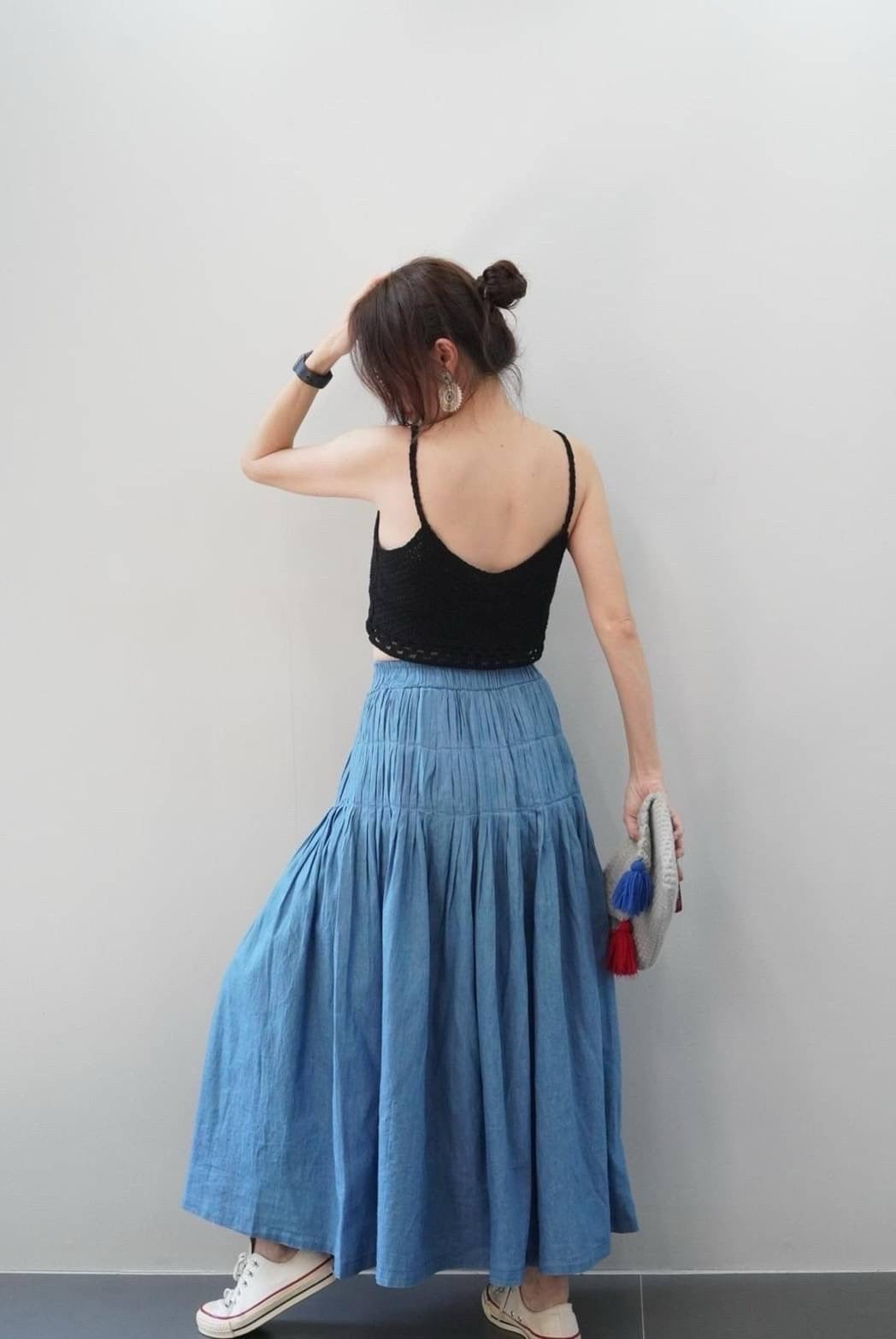 Doreen Denim Skirt