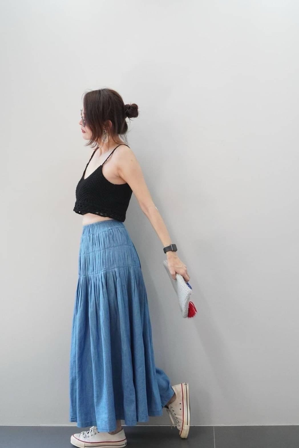 Doreen Denim Skirt