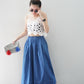 Scallop Denim Culottes