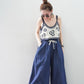 Disa Wide-leg Denim Pants