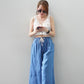 Disa Wide-leg Denim Pants