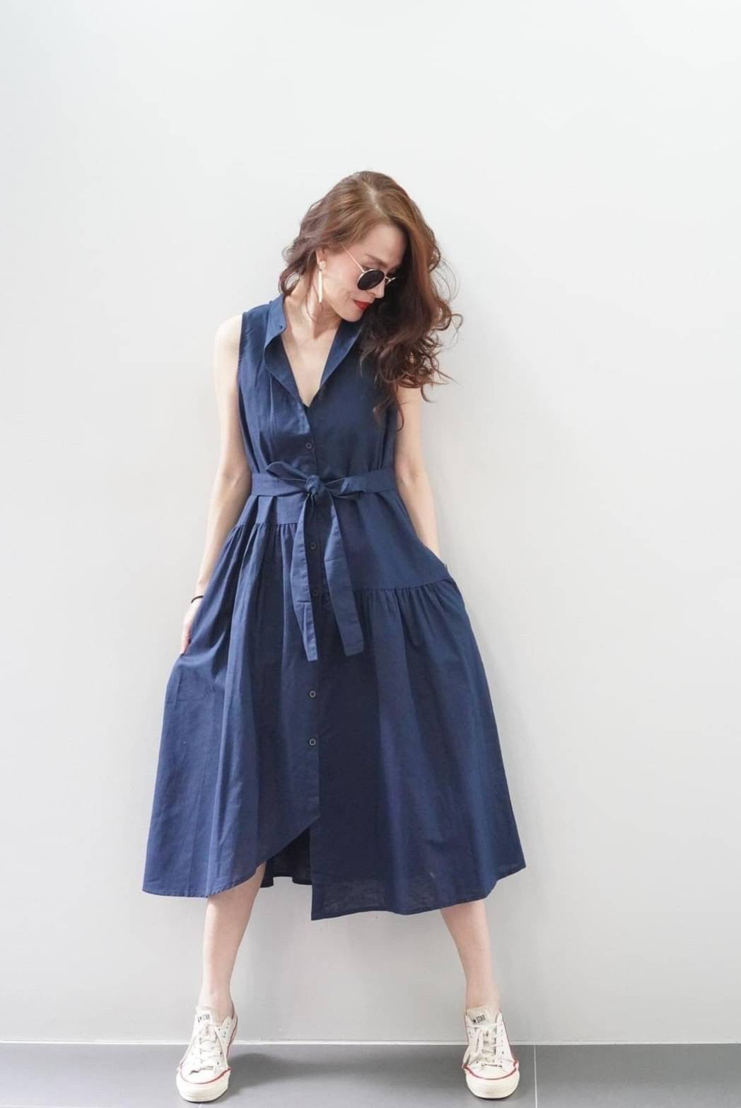 Tabitha Linen Dress