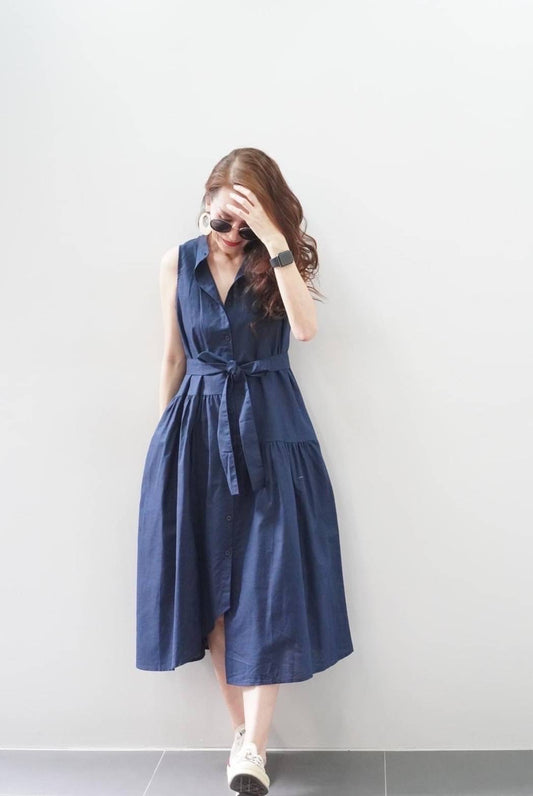 Tabitha Linen Dress