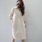 Gabbie Linen Polo Dress