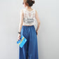 Billie Wide-leg Denim Pants