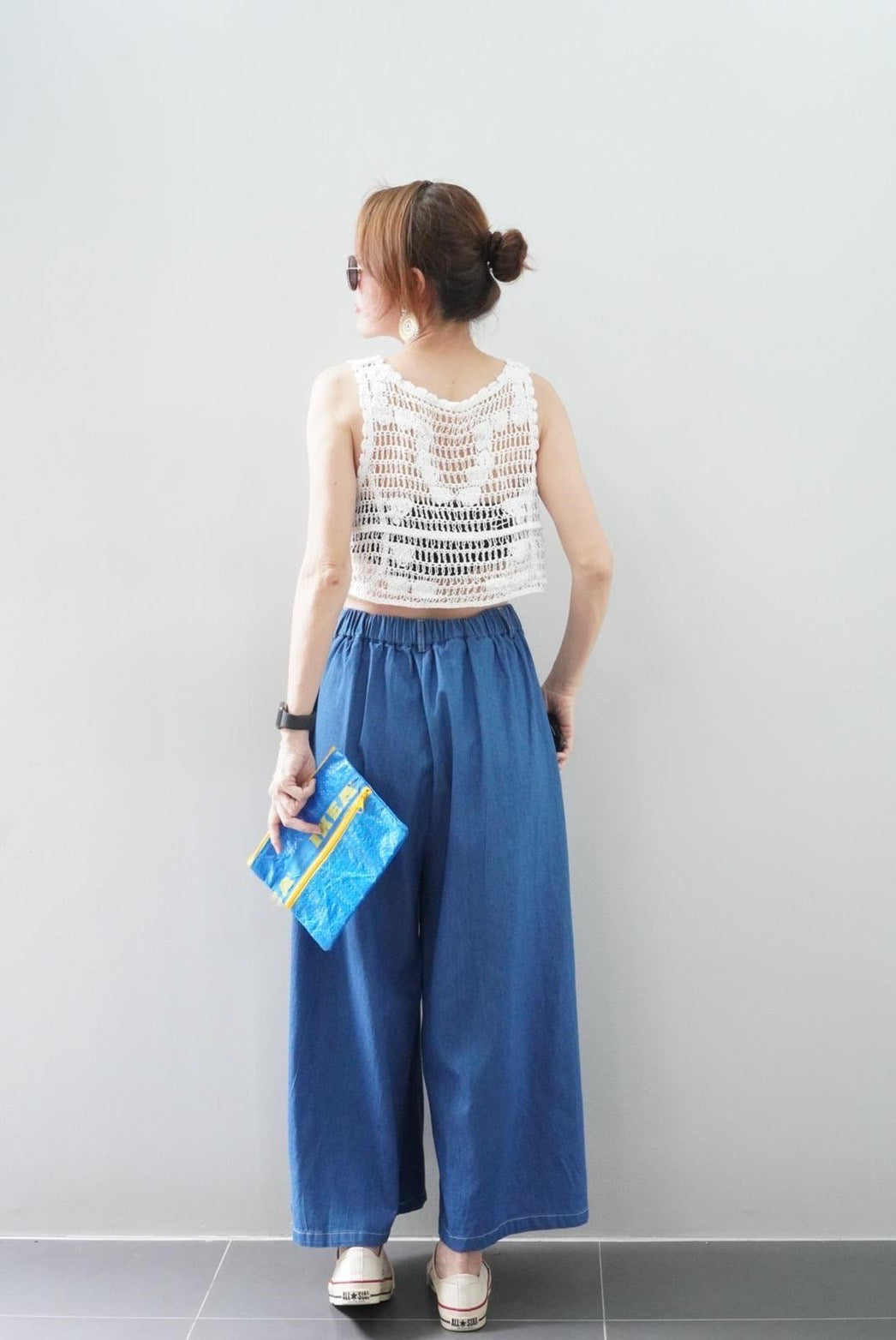 Billie Wide-leg Denim Pants