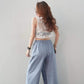 Linen Wrap Pants