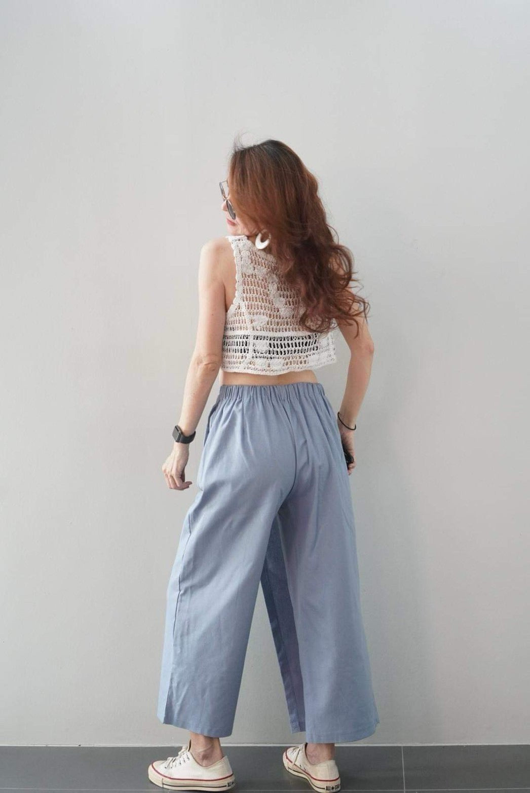 Linen Wrap Pants