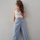 Linen Wrap Pants