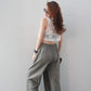 Linen Wrap Pants