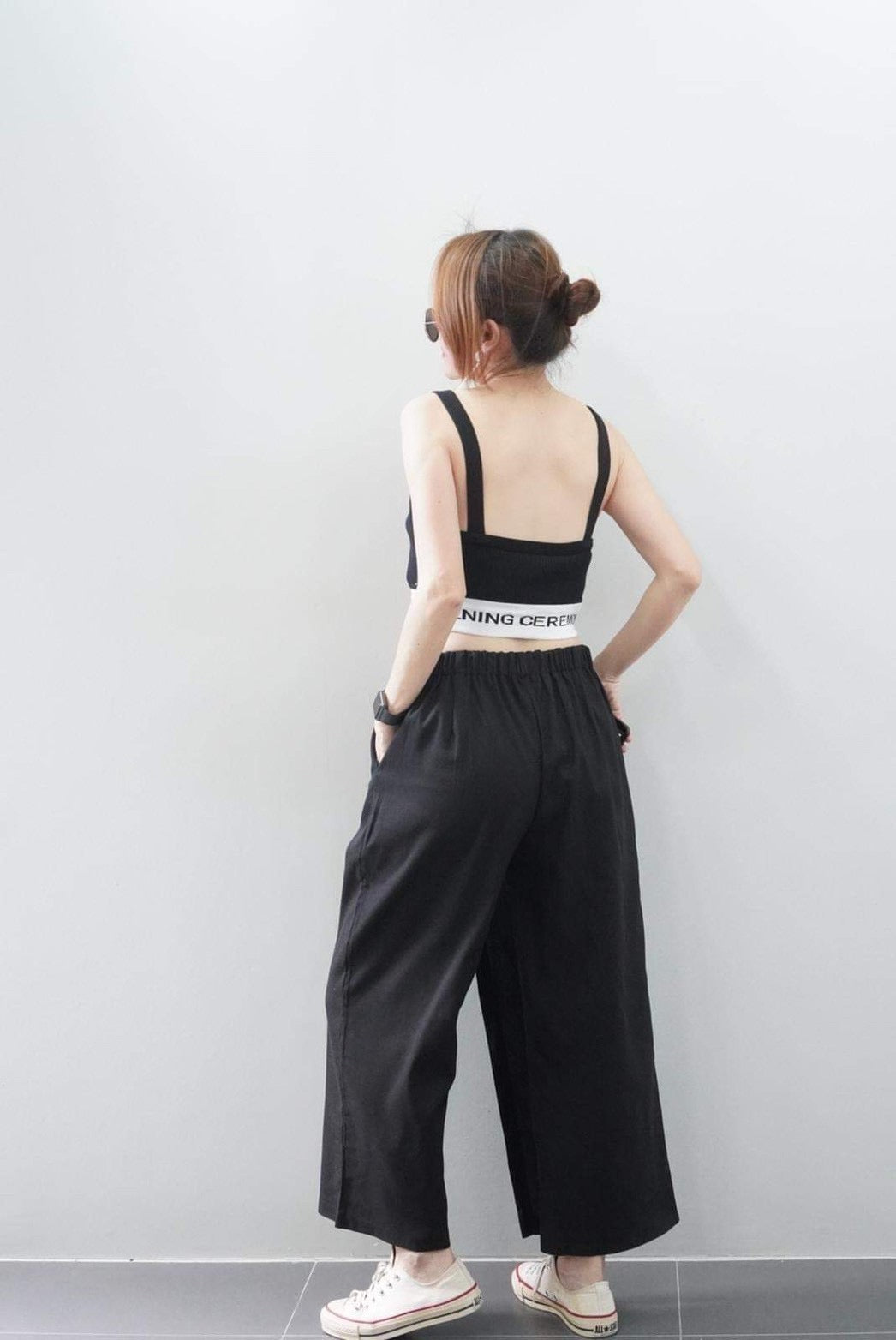 Linen Wrap Pants