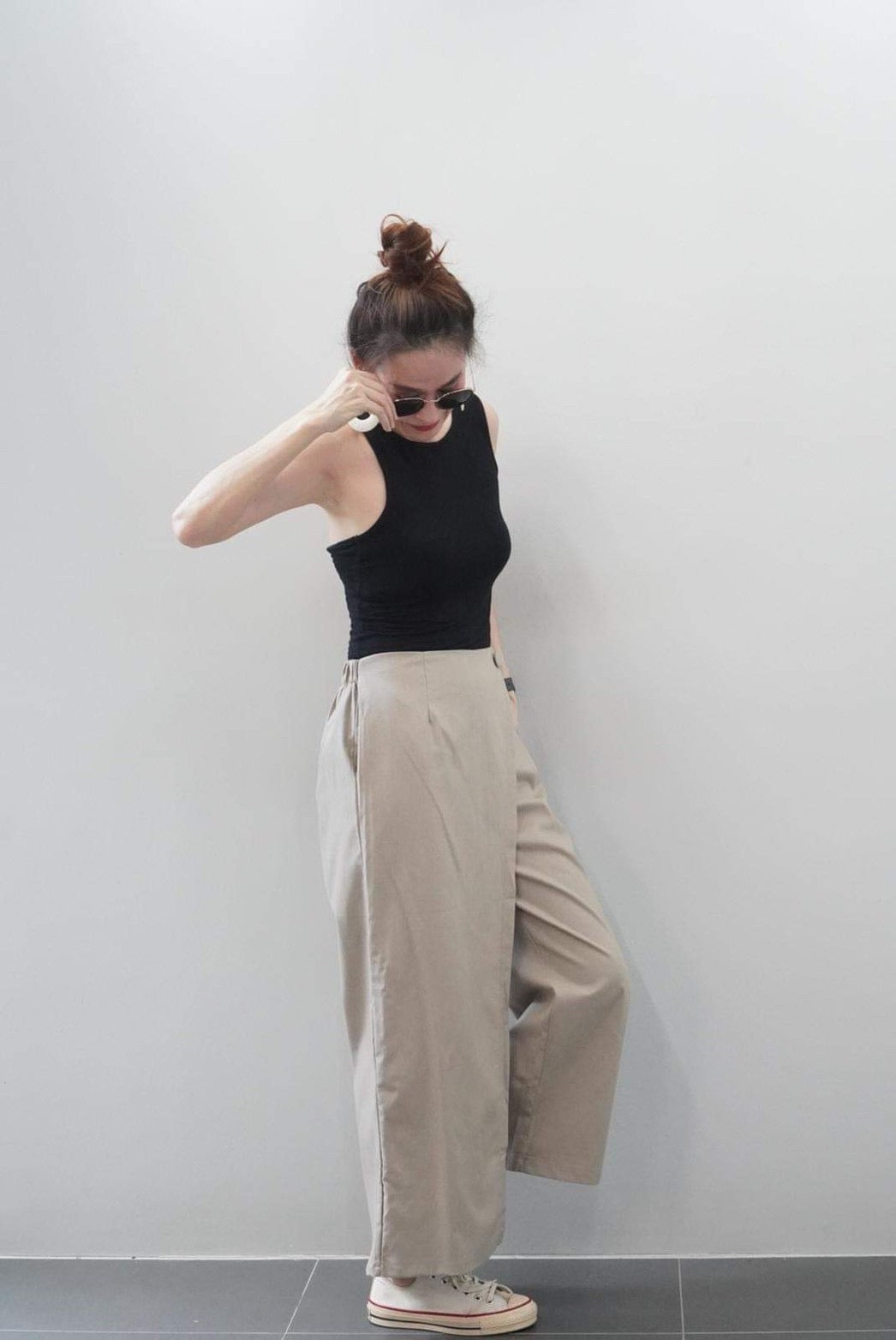 Linen Wrap Pants