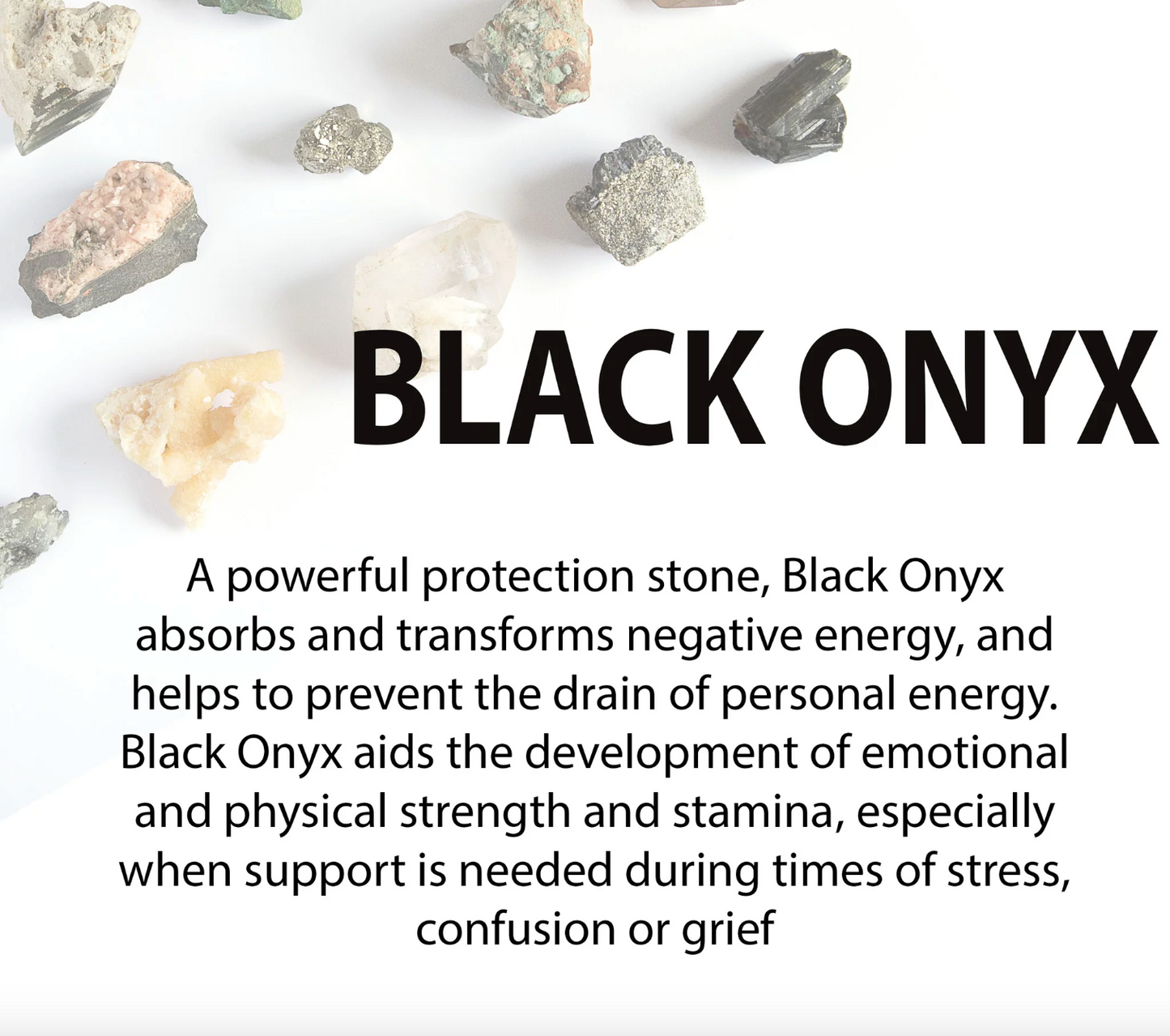 Gems Aventurine and Onyx for Luck and Protection