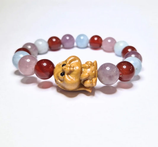 Gems Rabbit Bracelet | Chinese Zodiac