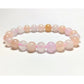 Gems Rare all pink morganite gemstone bracelet divine love and happiness