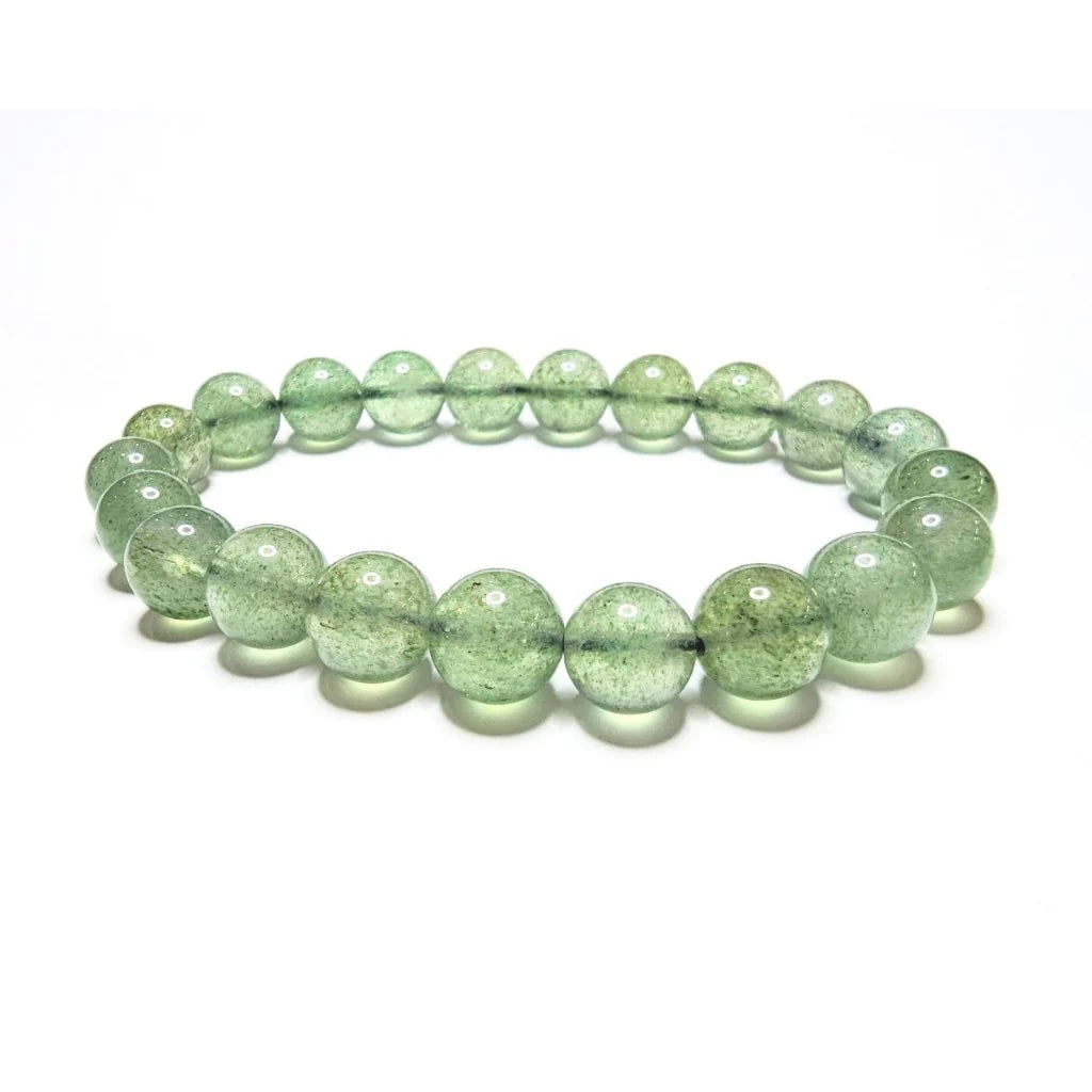 Gems High Quality Green strawberry quartz for money and love