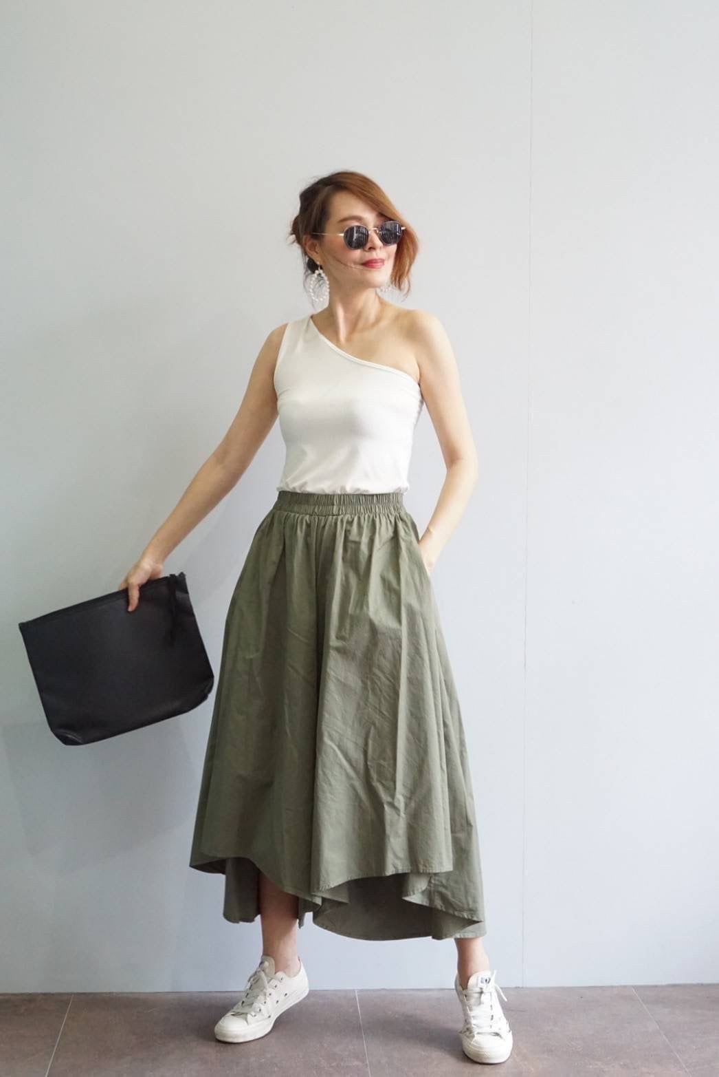 Hanna Asymmetric Culottes