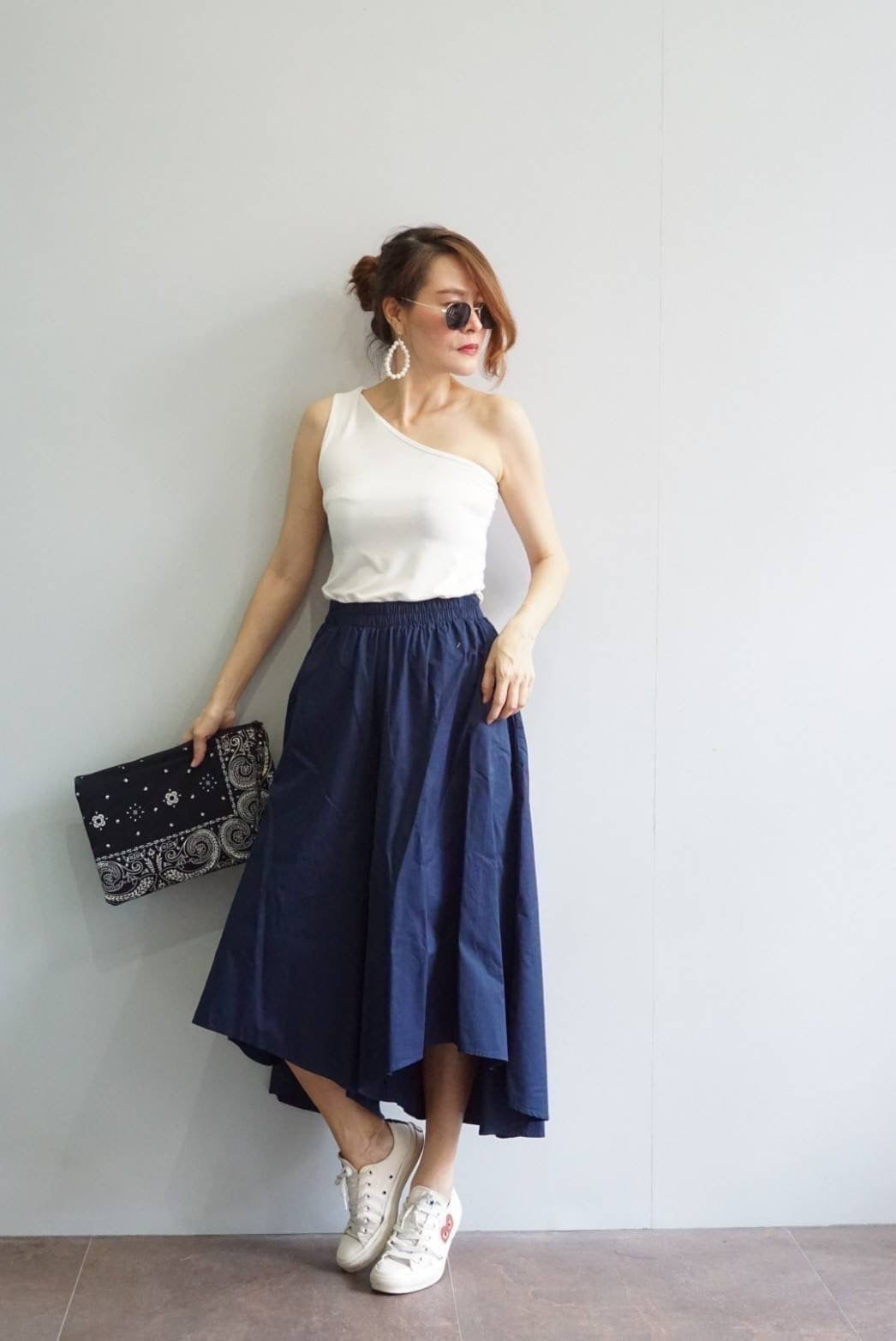 Hanna Asymmetric Culottes