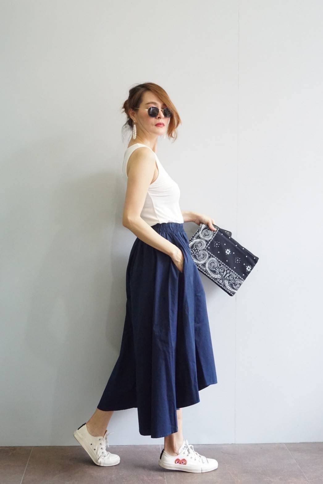 Hanna Asymmetric Culottes