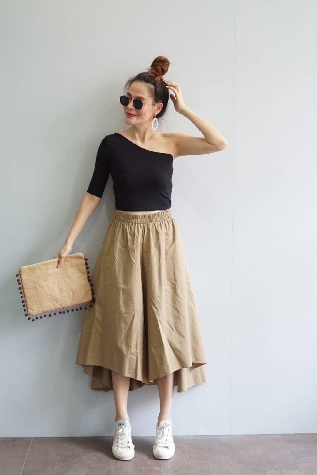 Hanna Asymmetric Culottes