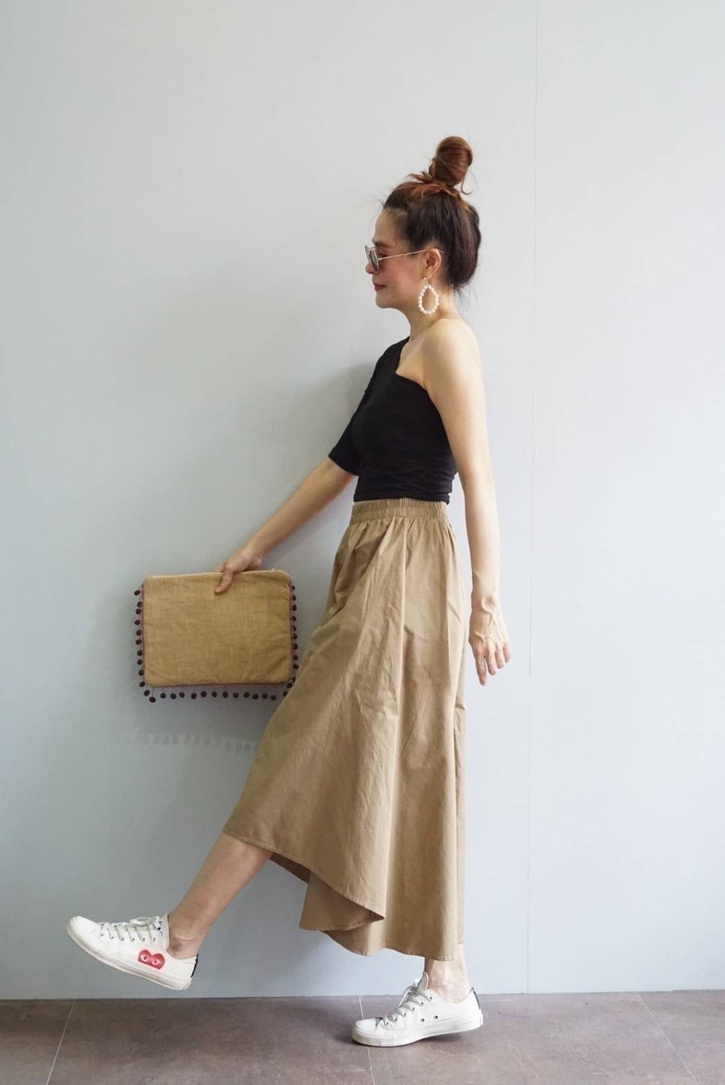 Hanna Asymmetric Culottes